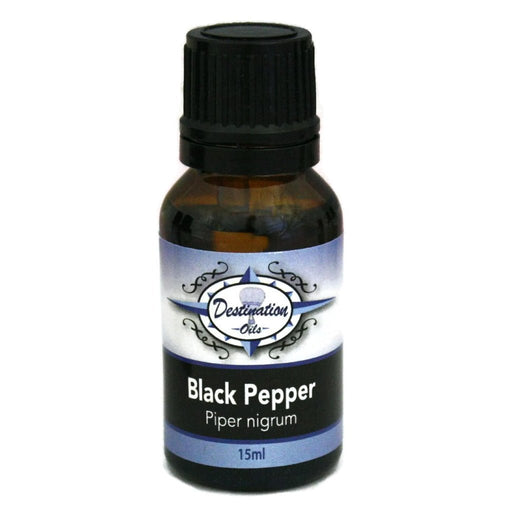Black Pepper/Mustapippuri, eteerinen öljy 15 ml - Destination oils - Tarotpuoti