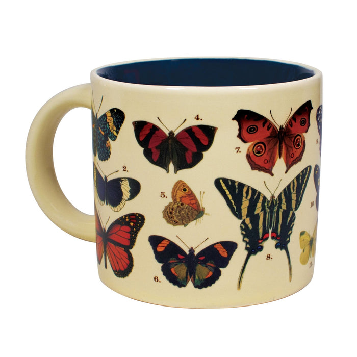 Butterflies lämpöön reagoiva kahvikuppi - Tarotpuoti