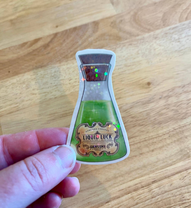Liquid Luck Sticker, Harry Potter tarra — Tarotpuoti