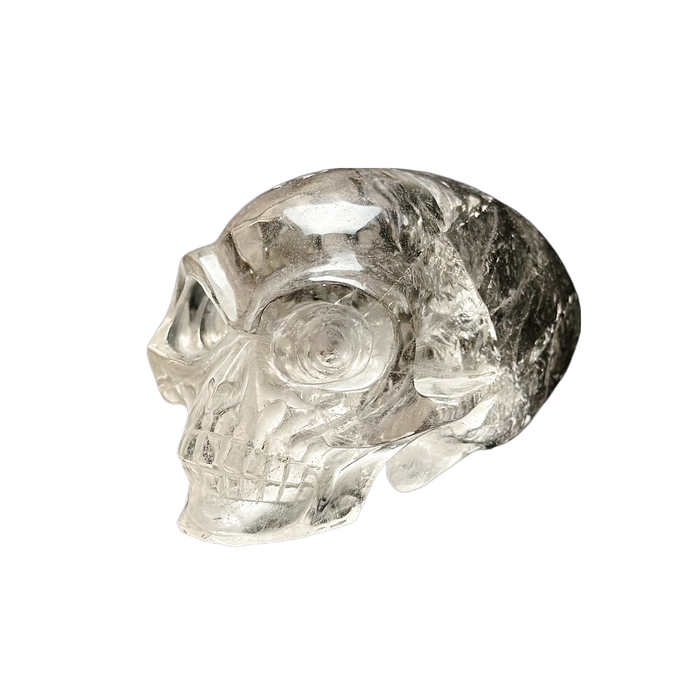 Savukvartsi Pitkänomainen Maya-Avaruusolio Kristallikallo n.12cm