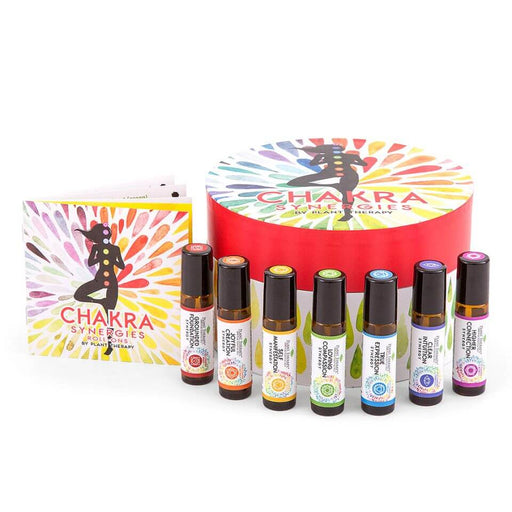 Chakra Synergies Essential Oil Set - Roll-on - Plant Therapy - Tarotpuoti