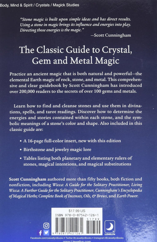 Cunningham's Encyclopedia of Crystal, Gem & Metal Magic (Cunningham's Encyclopedia Series, 2) - Scott Cunningham - Tarotpuoti