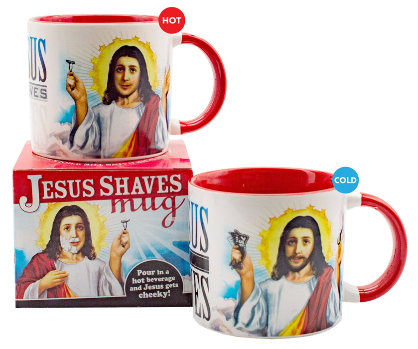Jesus Shaves Heat-Changing kahvimuki
