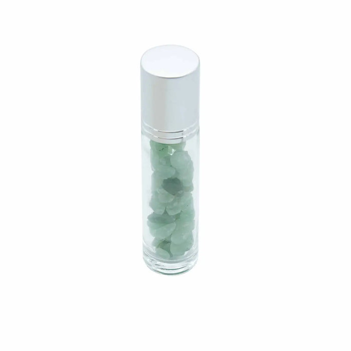 Roll-on-Flasche mit Kristallsilberverschluss, 10 ml, für ätherische Öle (verschiedene Versionen)