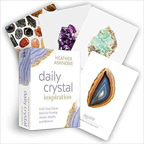 Daily Crystal Inspiration Oracle cards - Heather Askinosie - Tarotpuoti