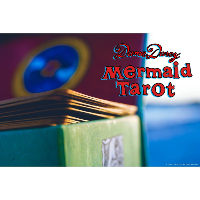 Dame Darcy Mermaid tarot (Gold edition)(indie/import) - Tarotpuoti