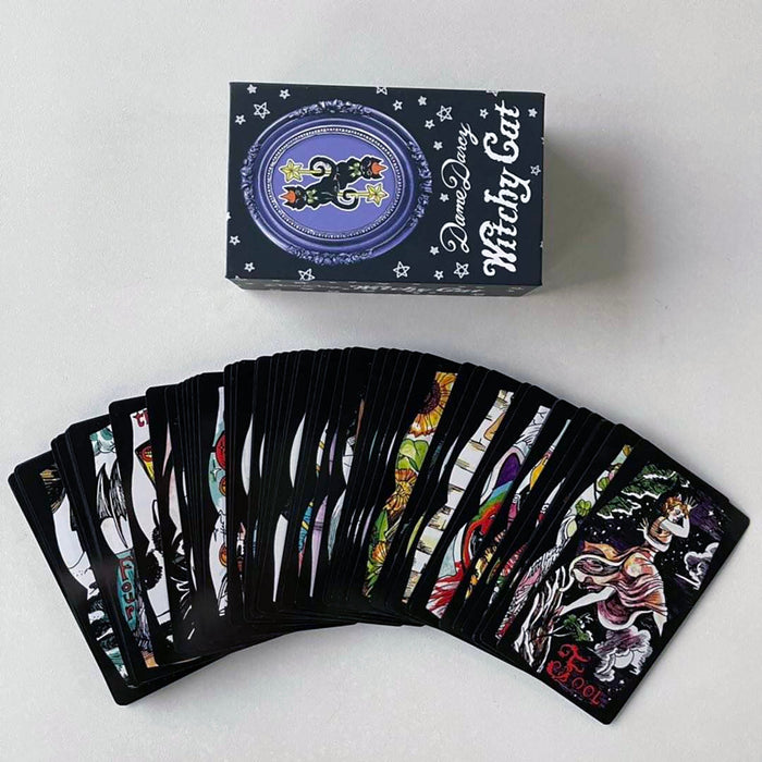 Dame Darcy Witchy Cat Tarot Tuck Box Edition (indie/import) - Tarotpuoti