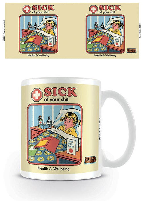Sick Of Your kahvikuppi - Steven Rhodes