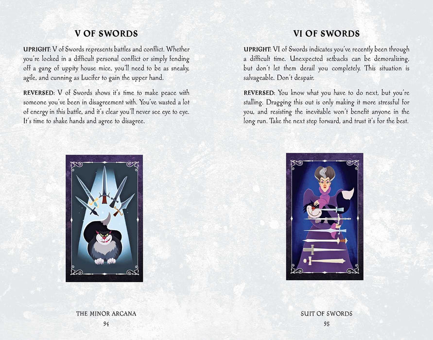 Disney Villains Tarot Deck and Guidebook | Movie Tarot Deck | Pop Culture Tarot Disney Villains Tarot Deck and Guidebook - Minerva Siegel - Tarotpuoti