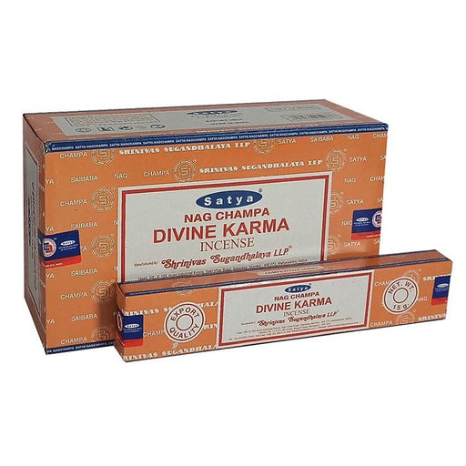 Divine Karma suitsuketikku 15g - Satya - Tarotpuoti