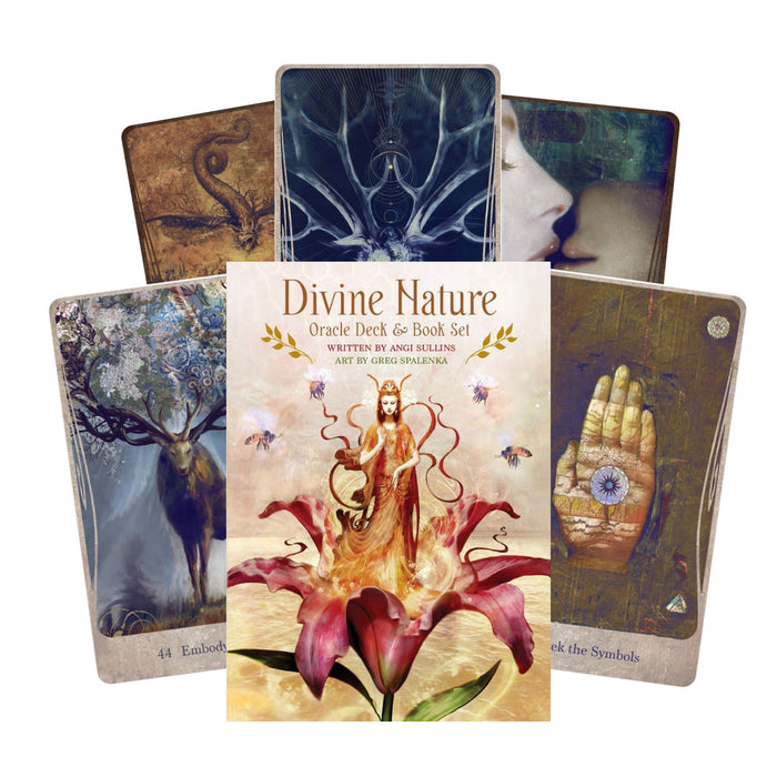 Divine Nature: An Oracle deck - Angi Sullins, Greg Spalenka