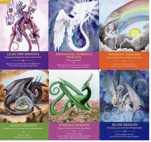 Dragon Oracle Cards - Diana Cooper - Tarotpuoti