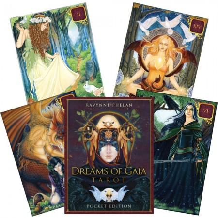 Dreams Of Gaia Tarot - taskukokoinen versio - Ravynne Phelan - Tarotpuoti