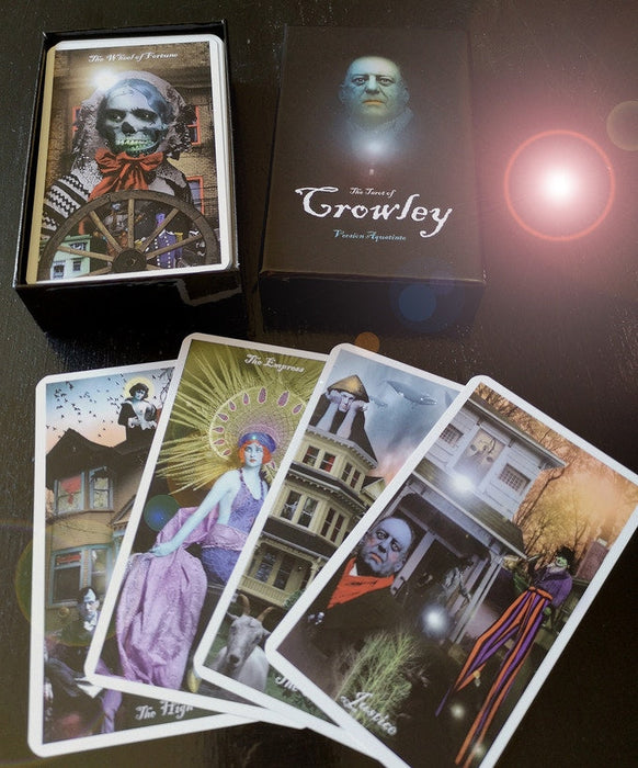 The Tarot of Crowley Aquatinte - Christoph James (Indie)(Preloved used käytetty)(Indiegogo)