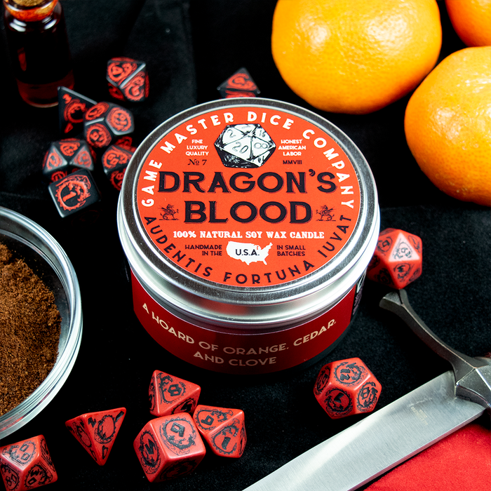 Dragon's Blood tuoksukynttilä