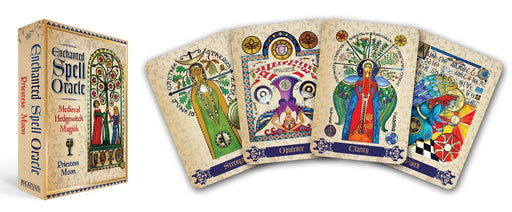 Enchanted Spell Oracle: Medieval Hedgewitch Magick - Priestess Moon - Tarotpuoti