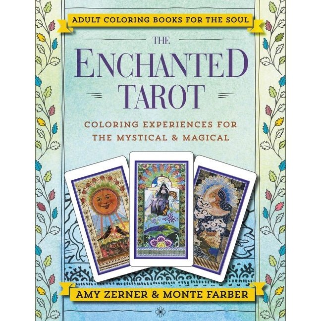 Enchanted Tarot Coloring Book - Tarotpuoti