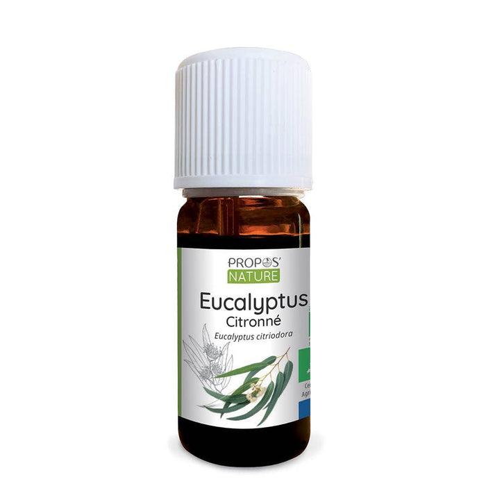 Eukalyptus citriodora eteerinen öljy BIO 10ml - Laboratoire Propos'Nature - Tarotpuoti