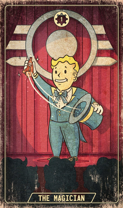 Fallout: The Official Tarot Deck and Guidebook - Tori Schafer, Ronnie Senteno - Tarotpuoti