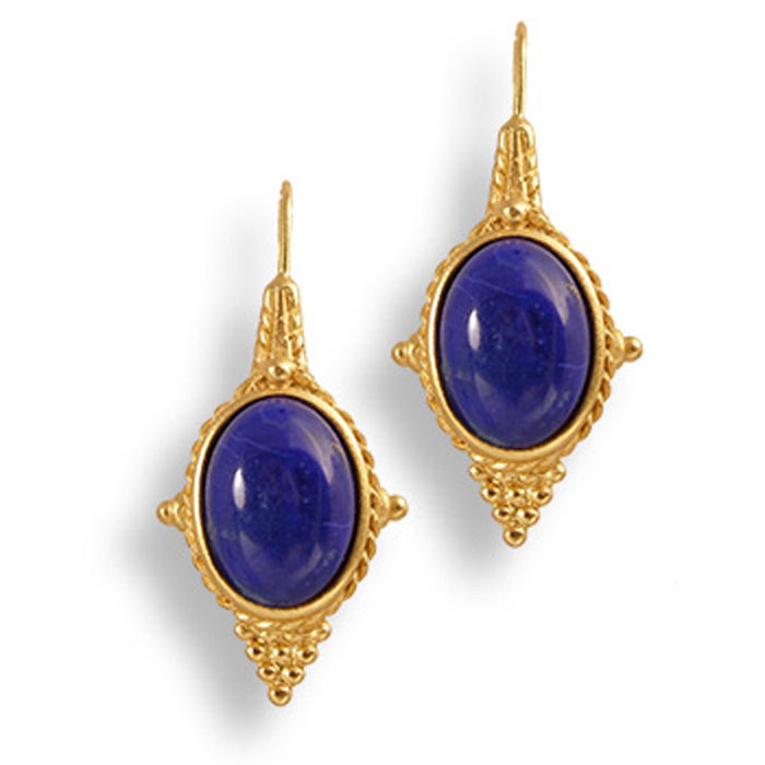 Egyptian Revival -tyyliset lapis-korvakorut