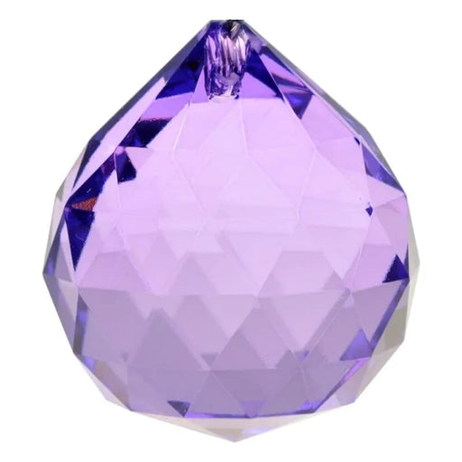 Feng-Shui kristallikuula violetti AAA-laatu n.4cm - Tarotpuoti