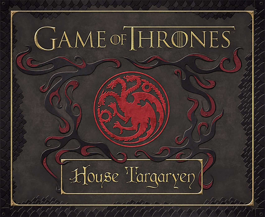Game of Thrones: House Targaryen Deluxe kirjurin setti - Tarotpuoti