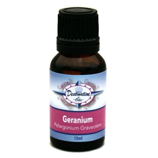 Geranium, eteerinen öljy 15ml - Destination Oils - Tarotpuoti