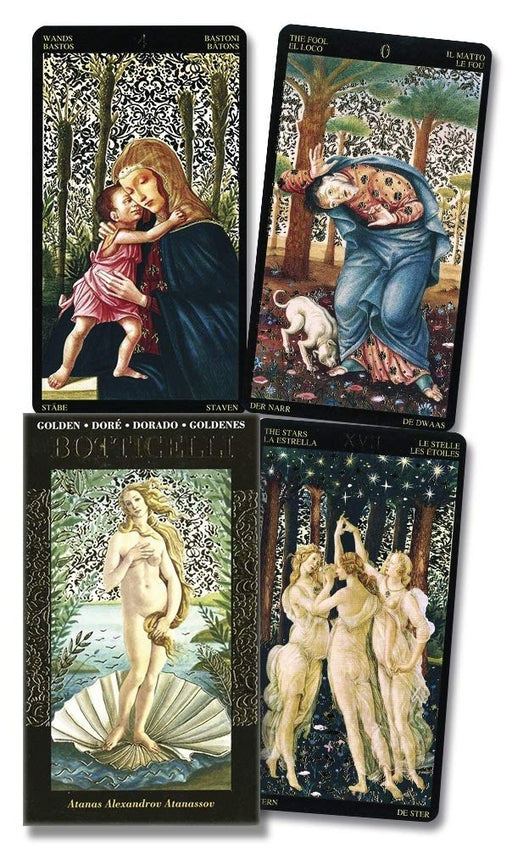 Golden Botticelli Tarot - Atanas Alexandrow Atanassov - Tarotpuoti