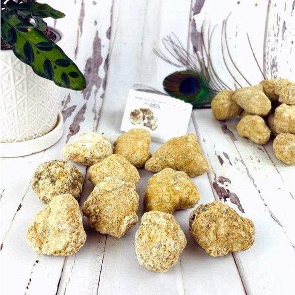 Halkaisematon "riko itse" kvartsigeodi kalsiitti koko n4cm - Tarotpuoti