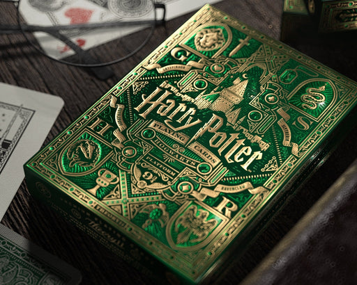 Harry Potter Green Slytherin pelikortit - Theory11 - Tarotpuoti