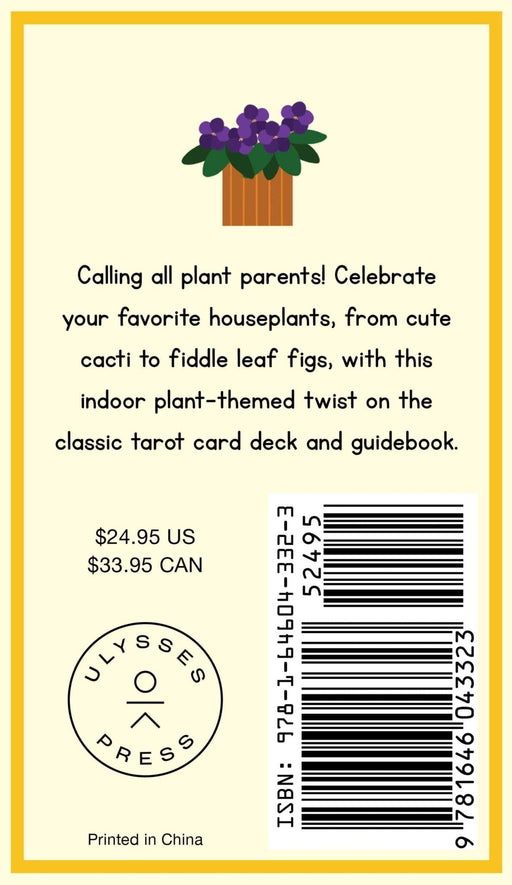 Houseplant Tarot: A 78-Card Deck of Adorable Plants and Succulents for Magical Guidance (Tarot/Oracle Decks) Cards – Minerva Siegel, Andrea Campos - Tarotpuoti