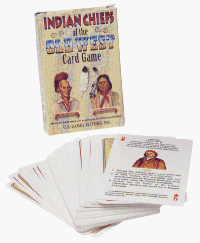 Indian Chiefs of the Old West Card Game - Marc Newman - Tarotpuoti