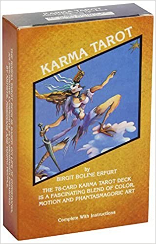 Karma Tarot - Birgit Boline Erfurt (80's VTG)(Preloved - käytetty)(OOP)(RARITIES) - Tarotpuoti
