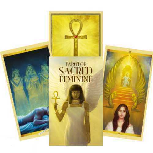 Tarot Of The Sacred Feminine: 78 Full Colour Tarot Cards and Instruction Booklet - Floreana Nativo