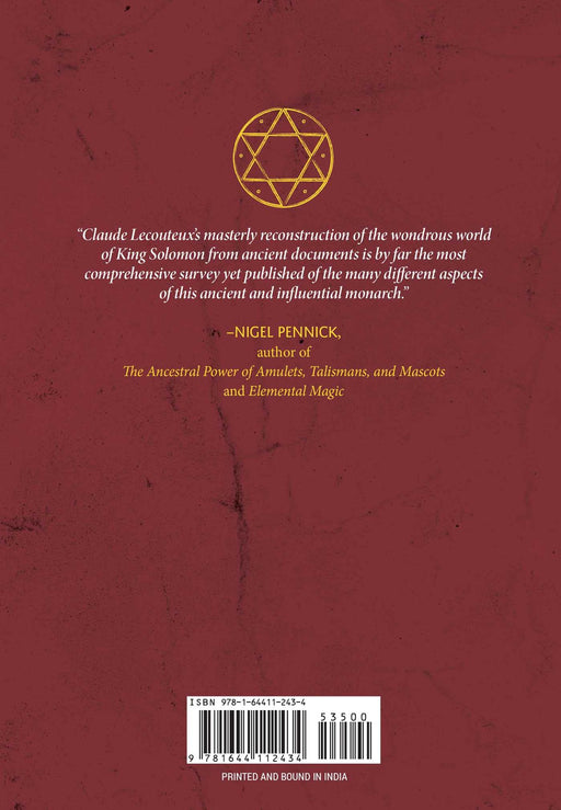 King Solomon The Magus - Claude Lecouteux - Tarotpuoti