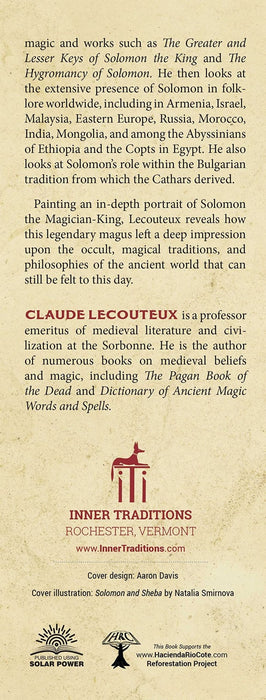 King Solomon The Magus - Claude Lecouteux - Tarotpuoti