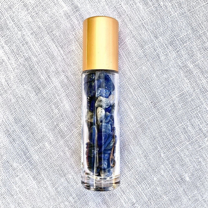 kristalli roll-on pullo 10ml eteerisille öljyille (useita versioita) - Tarotpuoti