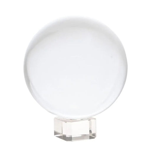 Kristallipallo 3 cm halkaisija, lasijalustalla - Tarotpuoti