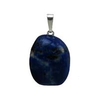 Lapis Lazuli riipus 925hopea lenkillä n.2,5cm - Tarotpuoti