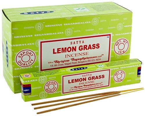 Lemon Grass suitsuketikut 15g - Satya - Tarotpuoti