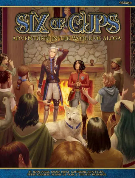 Six of Cups: A Blue Rose RPG Adventure Anthology - Sean Gomes, Spider Perry, Katherine Schuttler, Stephie de Vaan, Timothy Brennan
