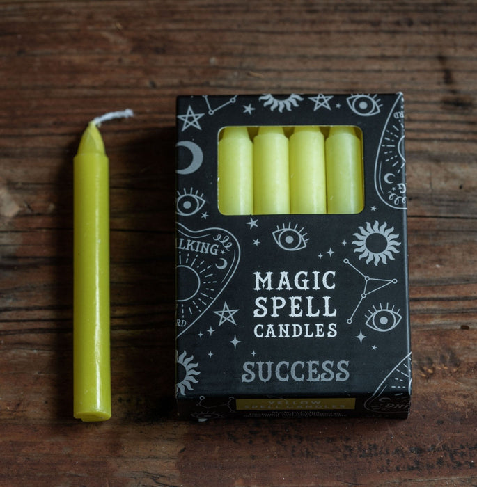 Loitsukynttilä Magic Spell Candle - 12kpl pientä läpivärjättyä kynttilää (sopii loitsukynttiläksi, useita värivaihtoehtoja) - Tarotpuoti