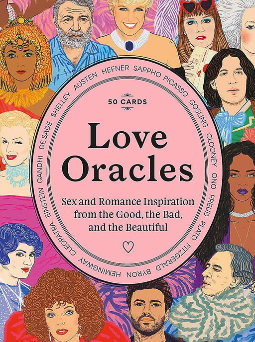 Love Oracles: Sex and Romance Inspiration from the Good, the Bad, and the Beautiful - Anna Higgie - Tarotpuoti