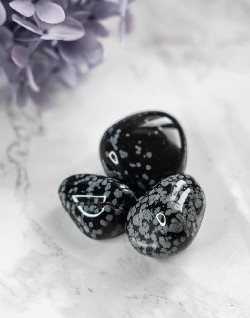 Lumihiutale obsidiaani 2-3cm - Tarotpuoti