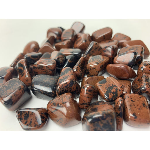 Mahonki obsidiaani rumpuhiottu 1-1,5cm - Tarotpuoti