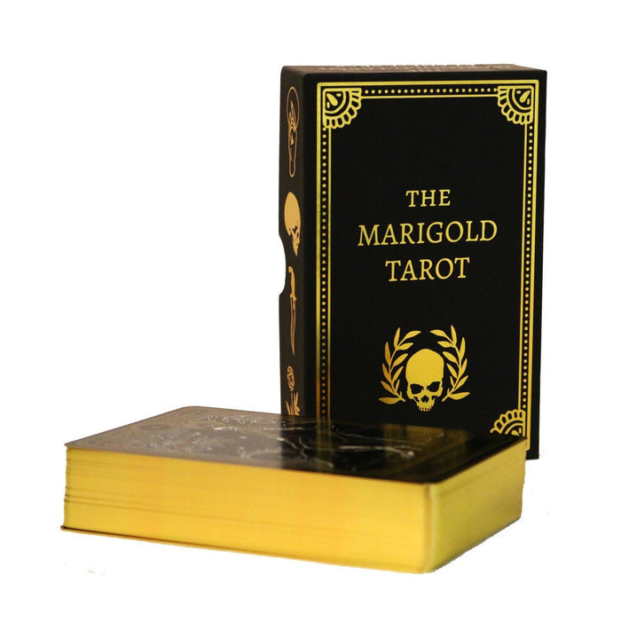 Marigold Tarot Gold Gilded Classic 2nd edition, kulta foliointi - Amrit Brar - Tarotpuoti