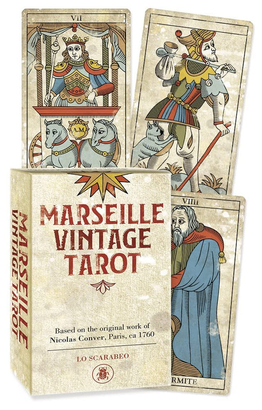 Marseille Vintage Tarot - Anna Maria Morsucci, Nicolas Conver - Tarotpuoti