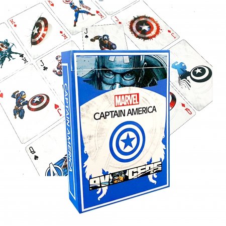 Marvel Captain America - Pelikortit - Tarotpuoti