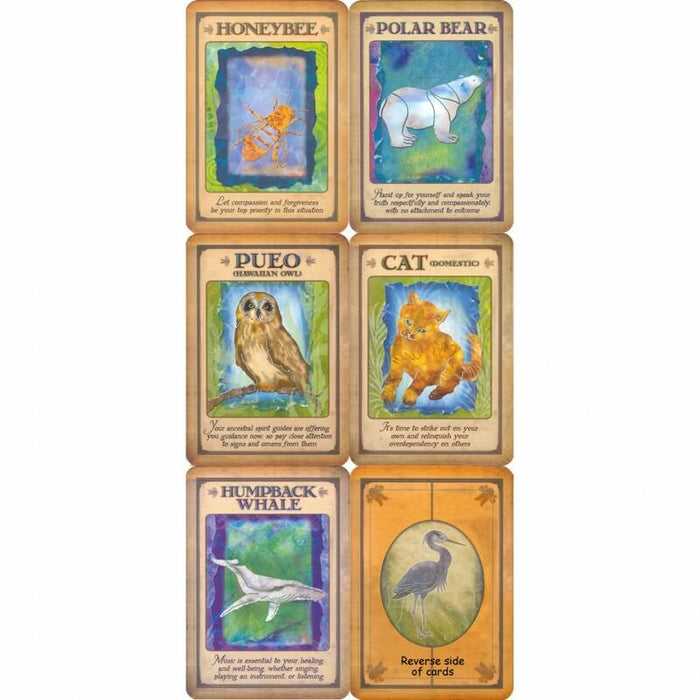 Messages from your Animal Spirit Guides Oracle Cards - Steven Farmer - Tarotpuoti