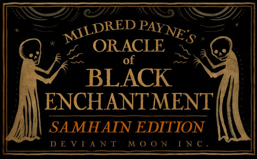 Mildred Payne's Oracle of Black Enchantment Samhain Edition - Patrick Valenza (Preloved - käytetty)(Indie)(OOP) - Tarotpuoti
